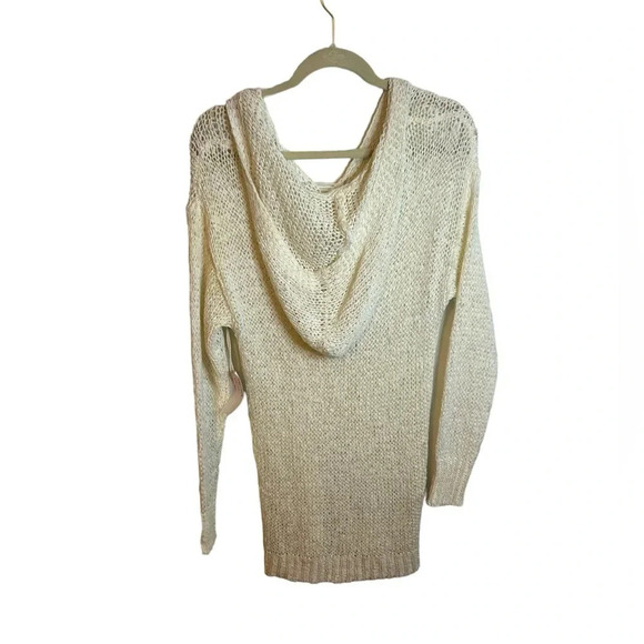 NWT O & O BOUTIQUE KNIT HOODED SWIM COVER DRESS - Picture 2 of 6